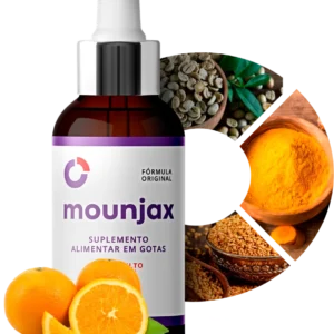 MOUNJAX - Gotinhas que auxiliam a queima de gordura e Emagrecer